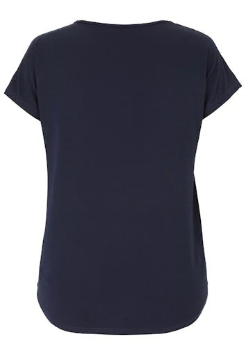 T-shirts korte mouw navy Doris Streich - Image 2