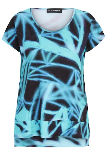 T-shirts korte mouw navy Doris Streich