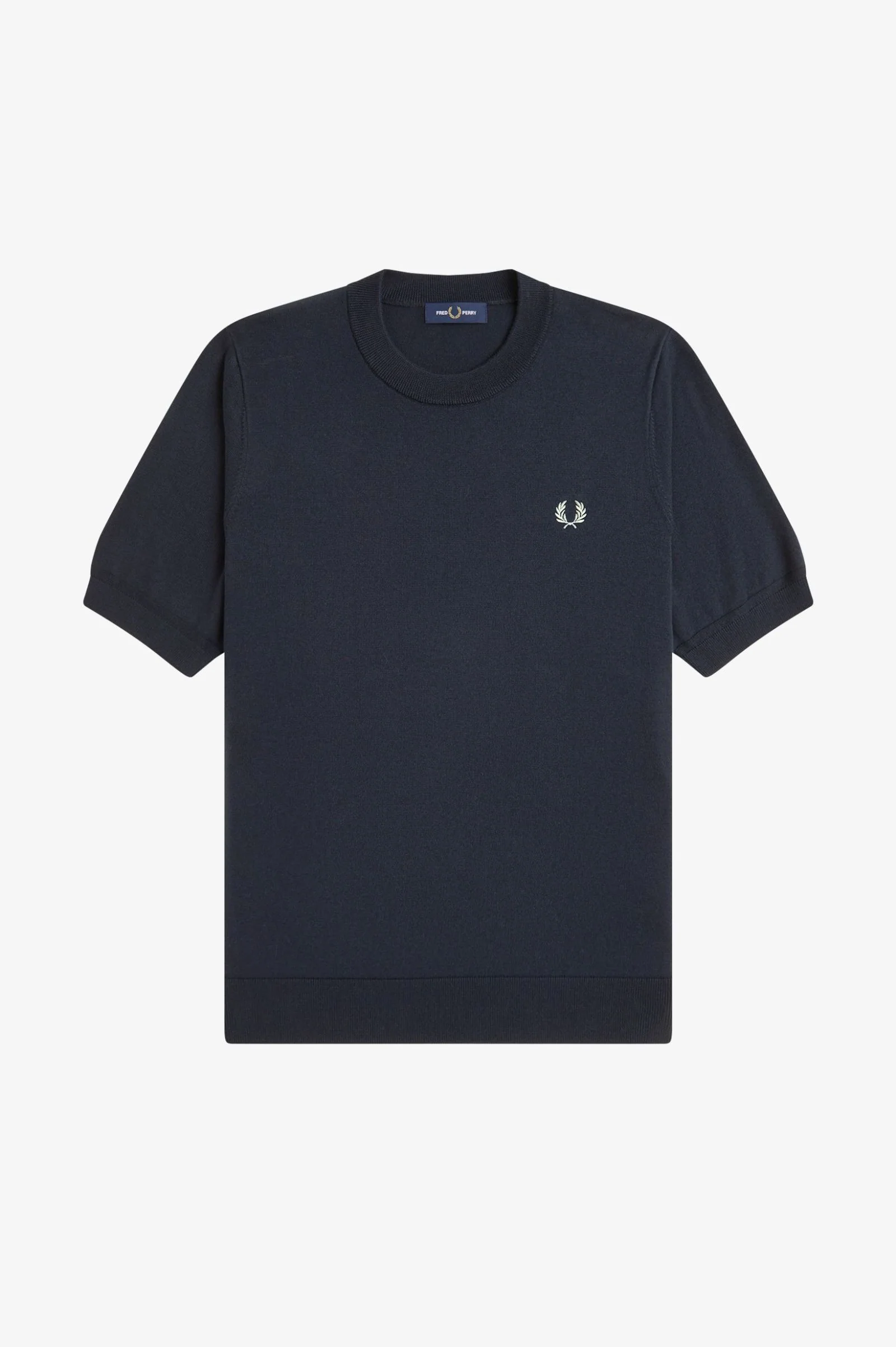 T-shirts korte mouw navy Fred Perry - Image 3