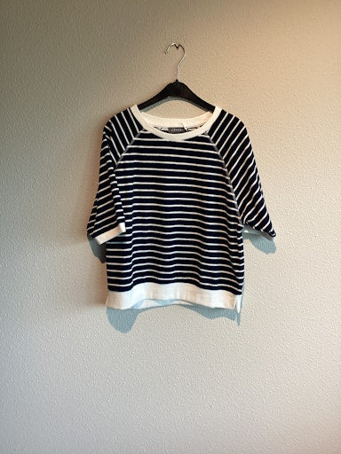 T-shirts korte mouw navy Geisha - Image 2
