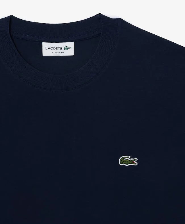 T-shirts korte mouw navy Lacoste - Image 2