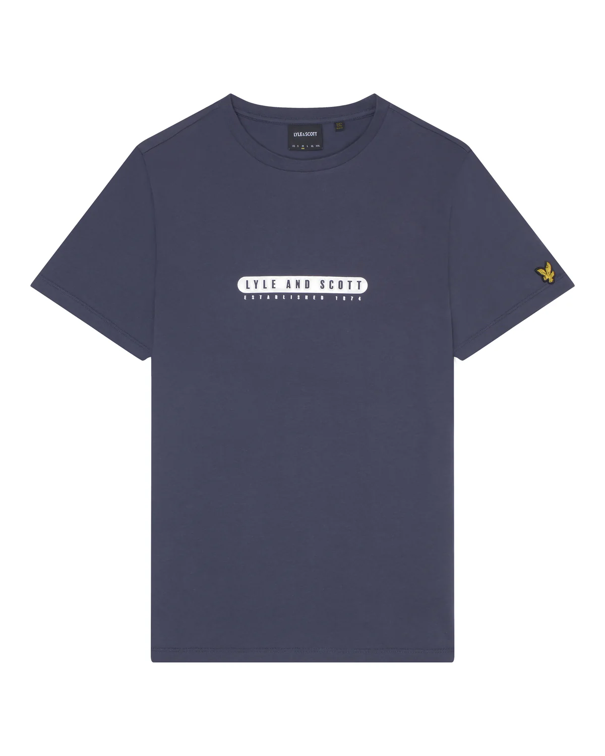 T-shirts korte mouw navy Lyle & Scott