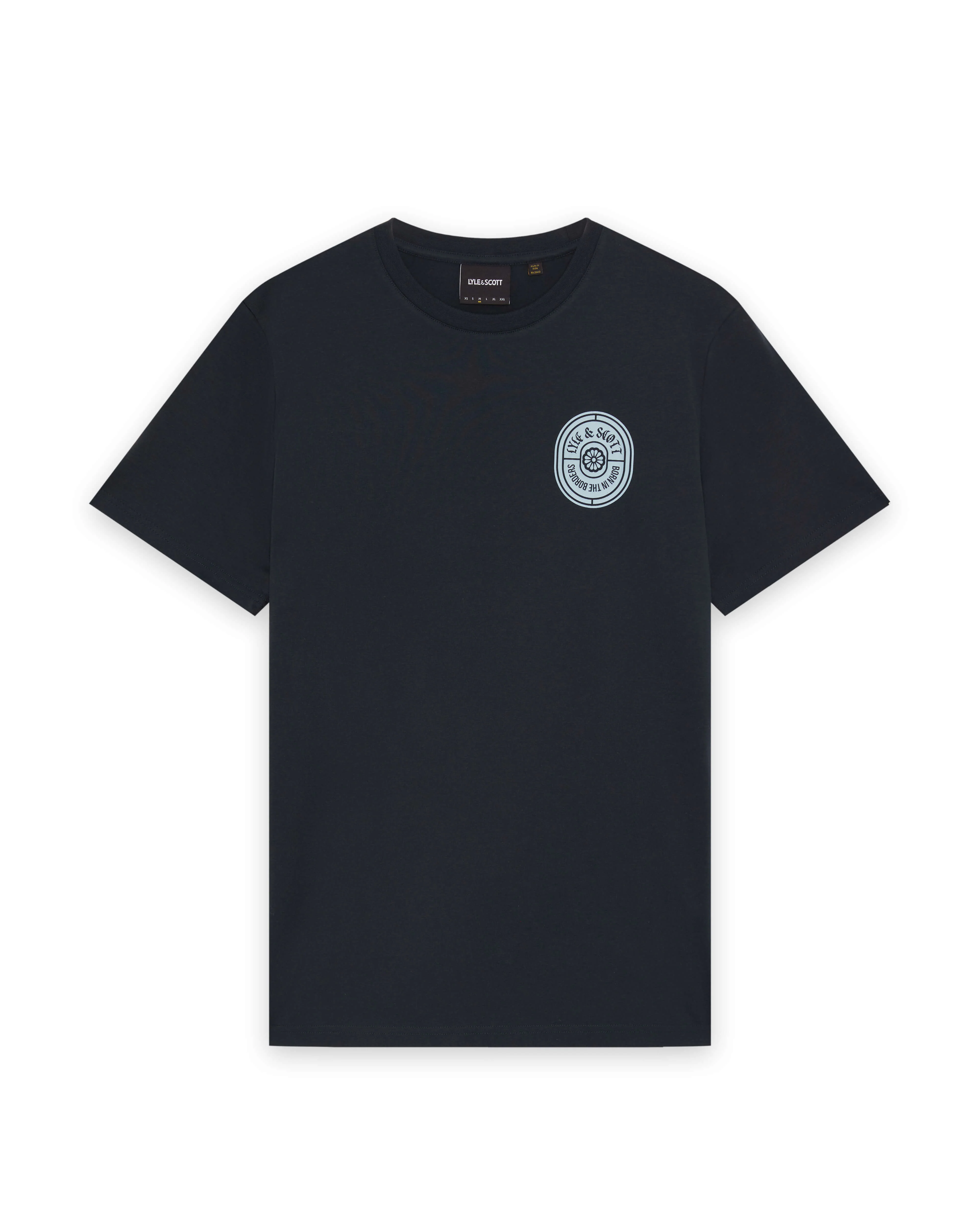 T-shirts korte mouw navy Lyle & Scott