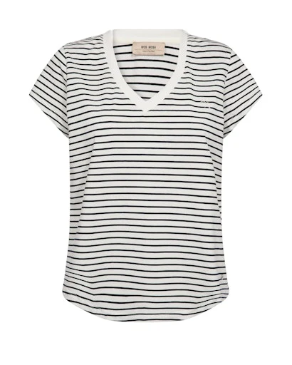 T-shirts korte mouw navy MOS MOSH