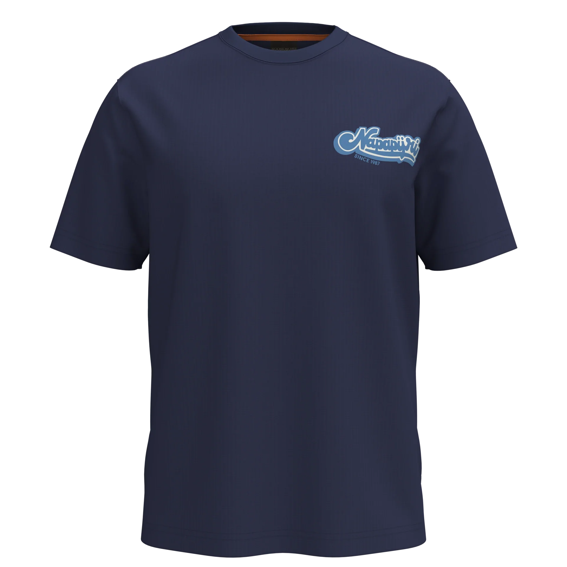 T-shirts korte mouw navy Napapijri