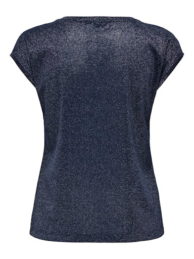 T-shirts korte mouw navy ONLY - Image 3