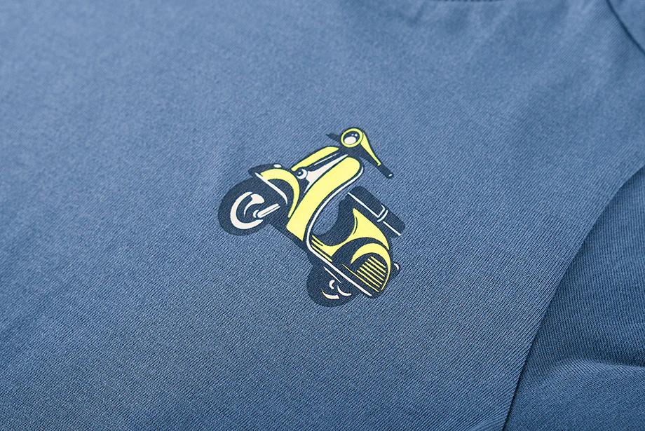T-shirts korte mouw navy Someone - Image 3