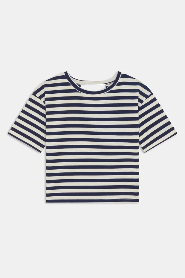T-shirts korte mouw navy Suncoo Paris - Image 5