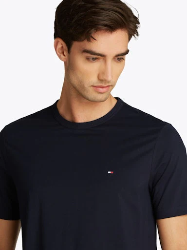 T-shirts korte mouw navy Tommy Hilfiger - Image 4