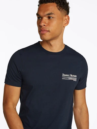 T-shirts korte mouw navy Tommy Hilfiger - Image 4