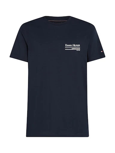 T-shirts korte mouw navy Tommy Hilfiger - Image 5