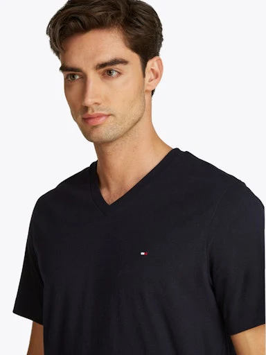 T-shirts korte mouw navy Tommy Hilfiger - Image 4