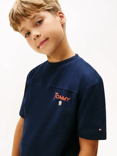 T-shirts korte mouw navy Tommy Hilfiger - Image 5
