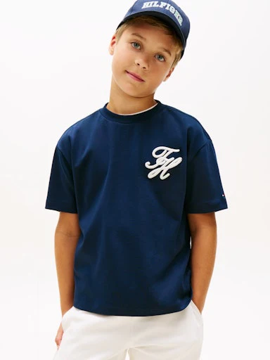 T-shirts korte mouw navy Tommy Hilfiger