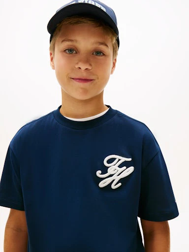 T-shirts korte mouw navy Tommy Hilfiger - Image 4