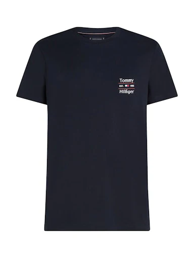 T-shirts korte mouw navy Tommy Hilfiger - Image 5