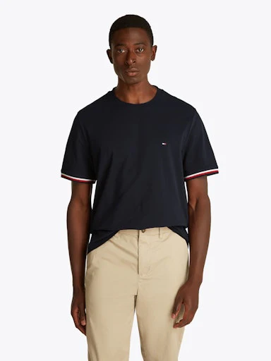 T-shirts korte mouw navy Tommy Hilfiger