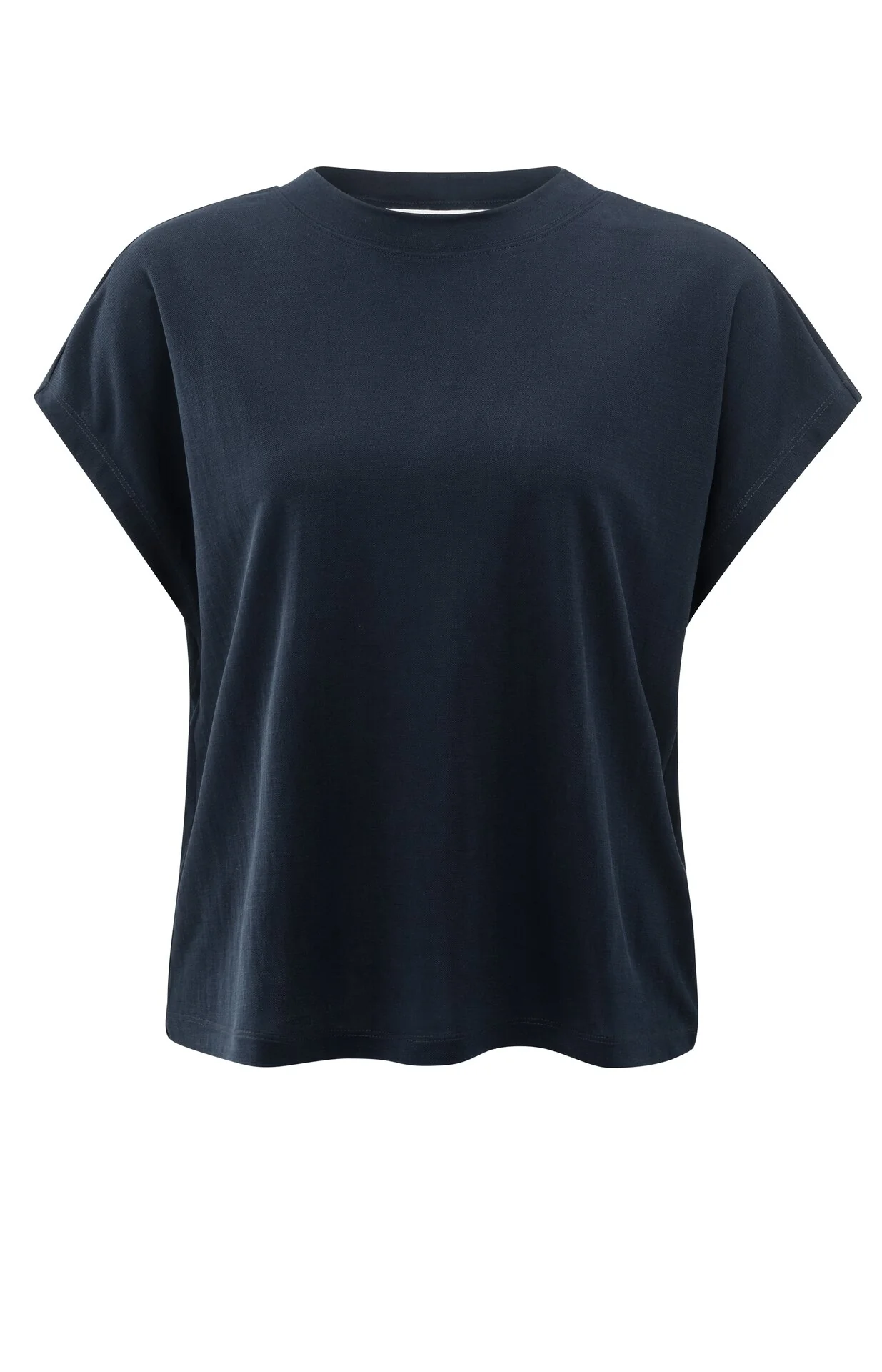 T-shirts korte mouw navy YAYA - Image 2