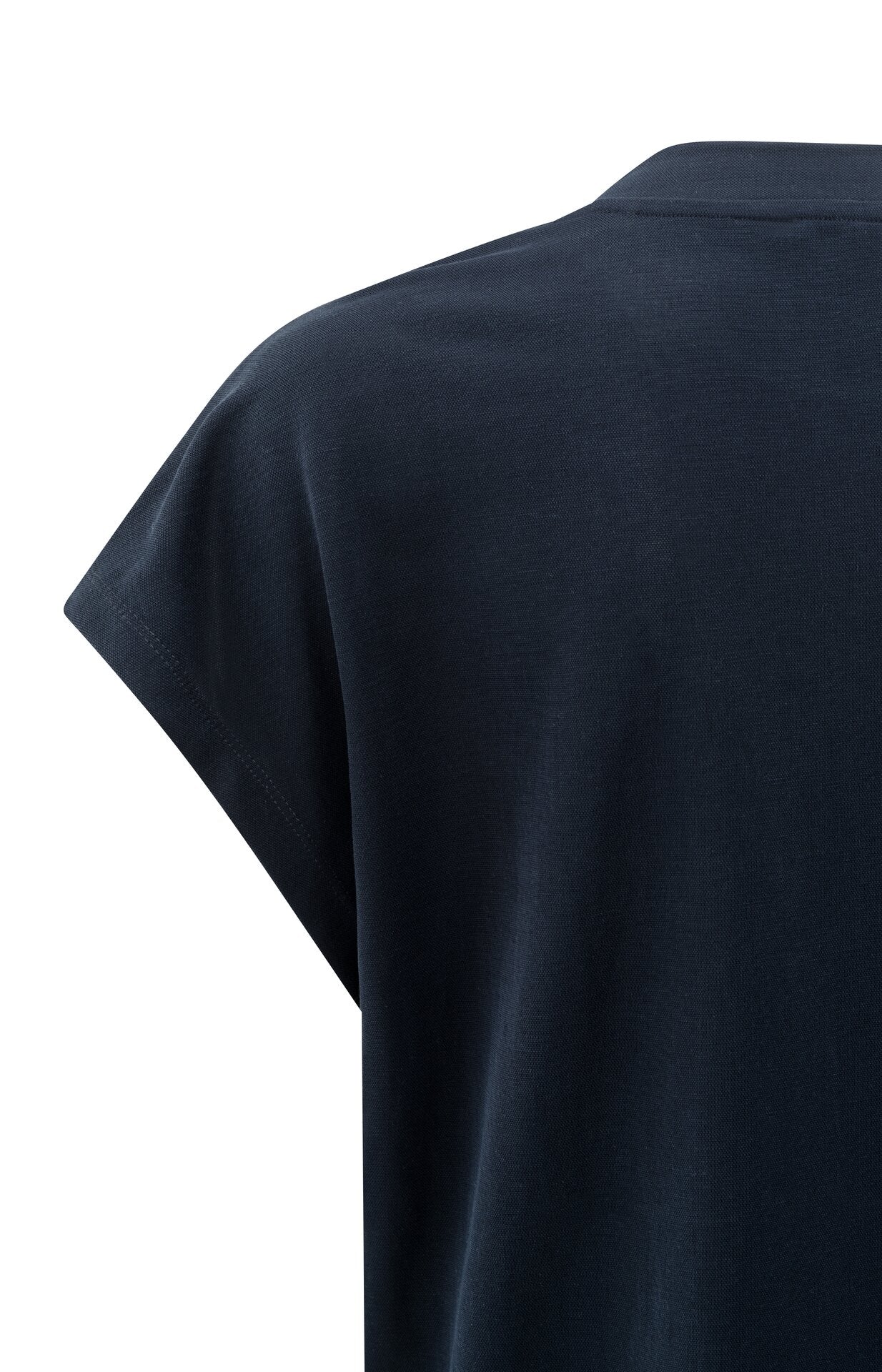 T-shirts korte mouw navy YAYA - Image 4