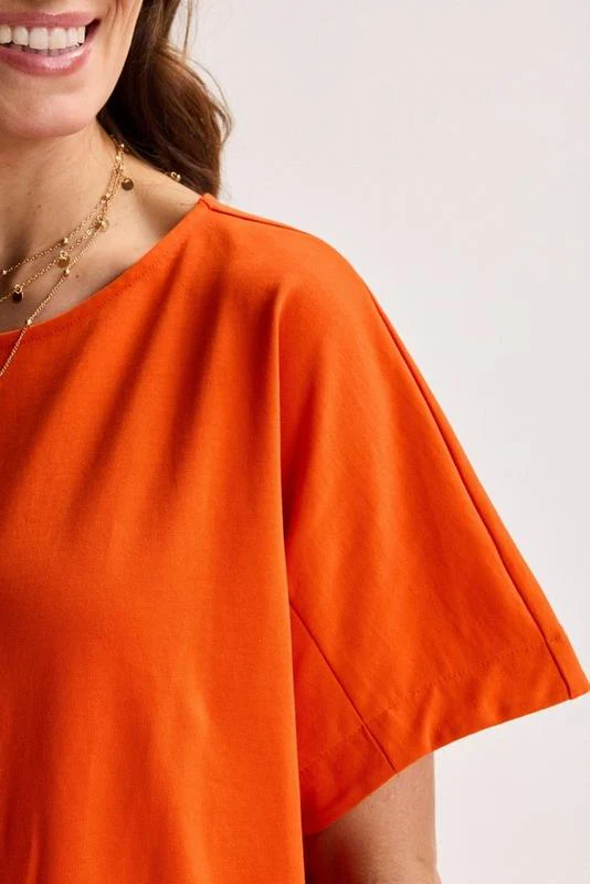 T-shirts korte mouw oranje Améline - Image 6