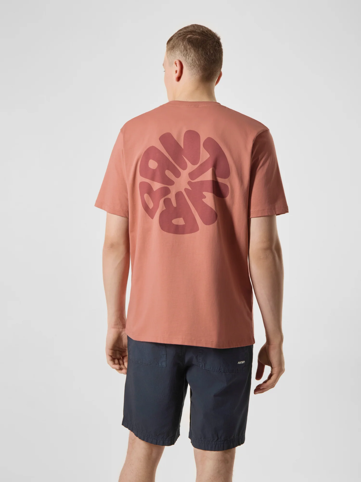 T-shirts korte mouw oranje ANTWRP - Image 3
