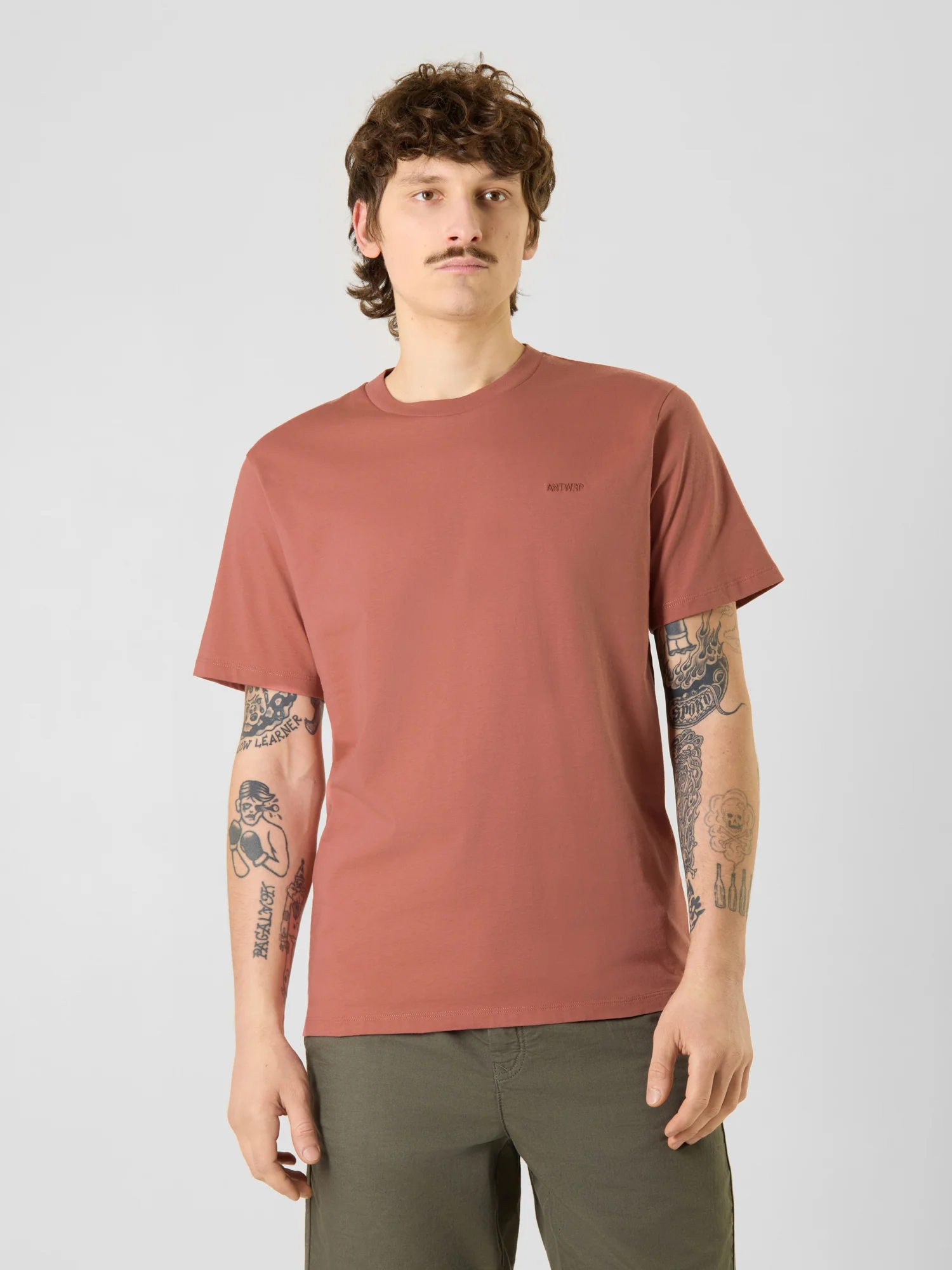 T-shirts korte mouw oranje ANTWRP