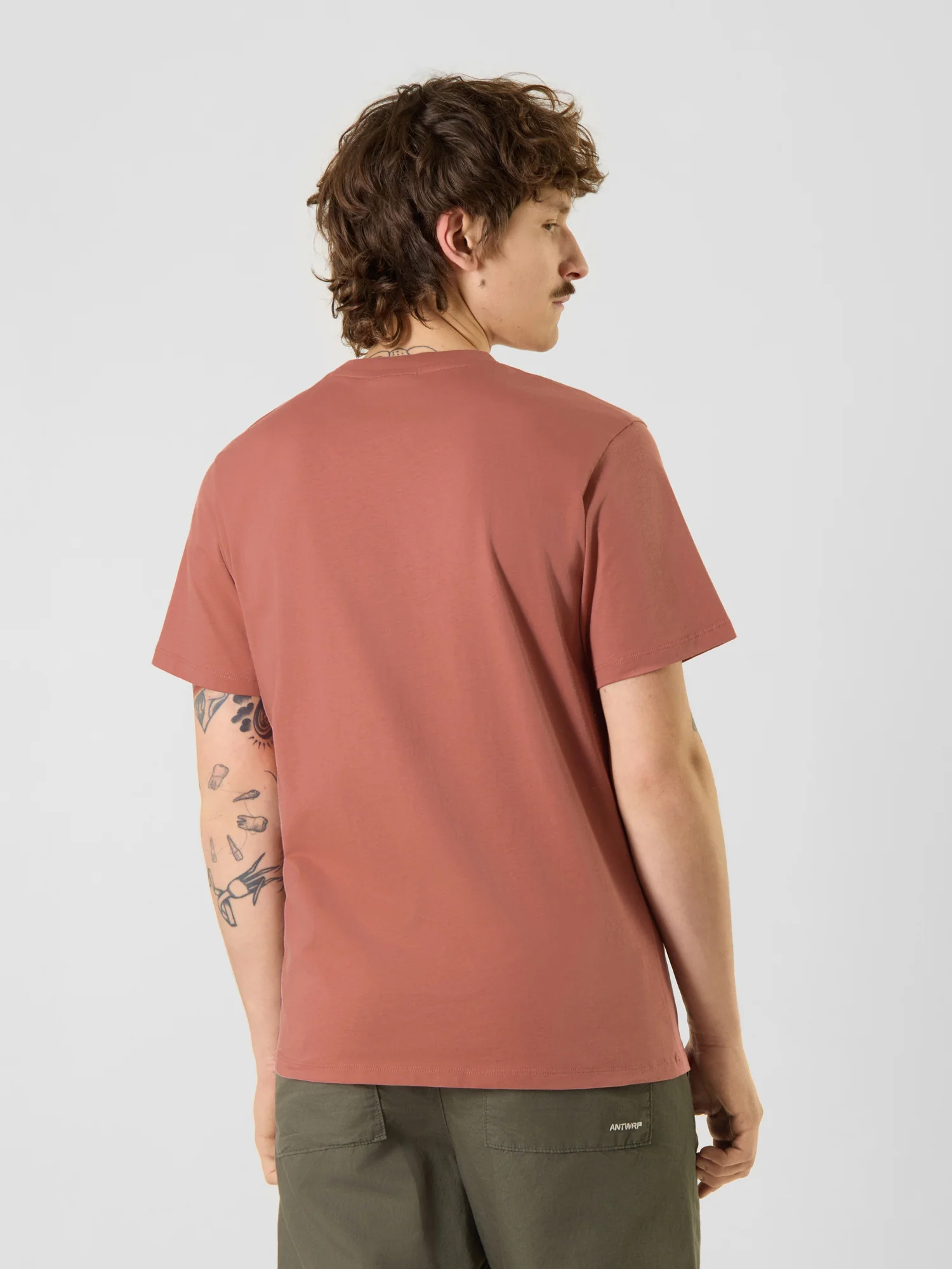 T-shirts korte mouw oranje ANTWRP - Image 6