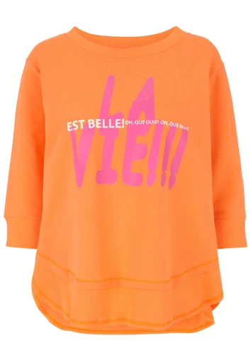 T-shirts korte mouw oranje Doris Streich