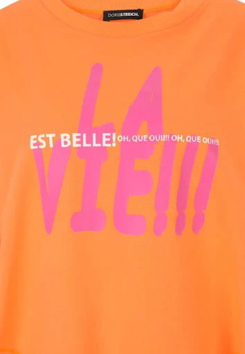 T-shirts korte mouw oranje Doris Streich - Image 3