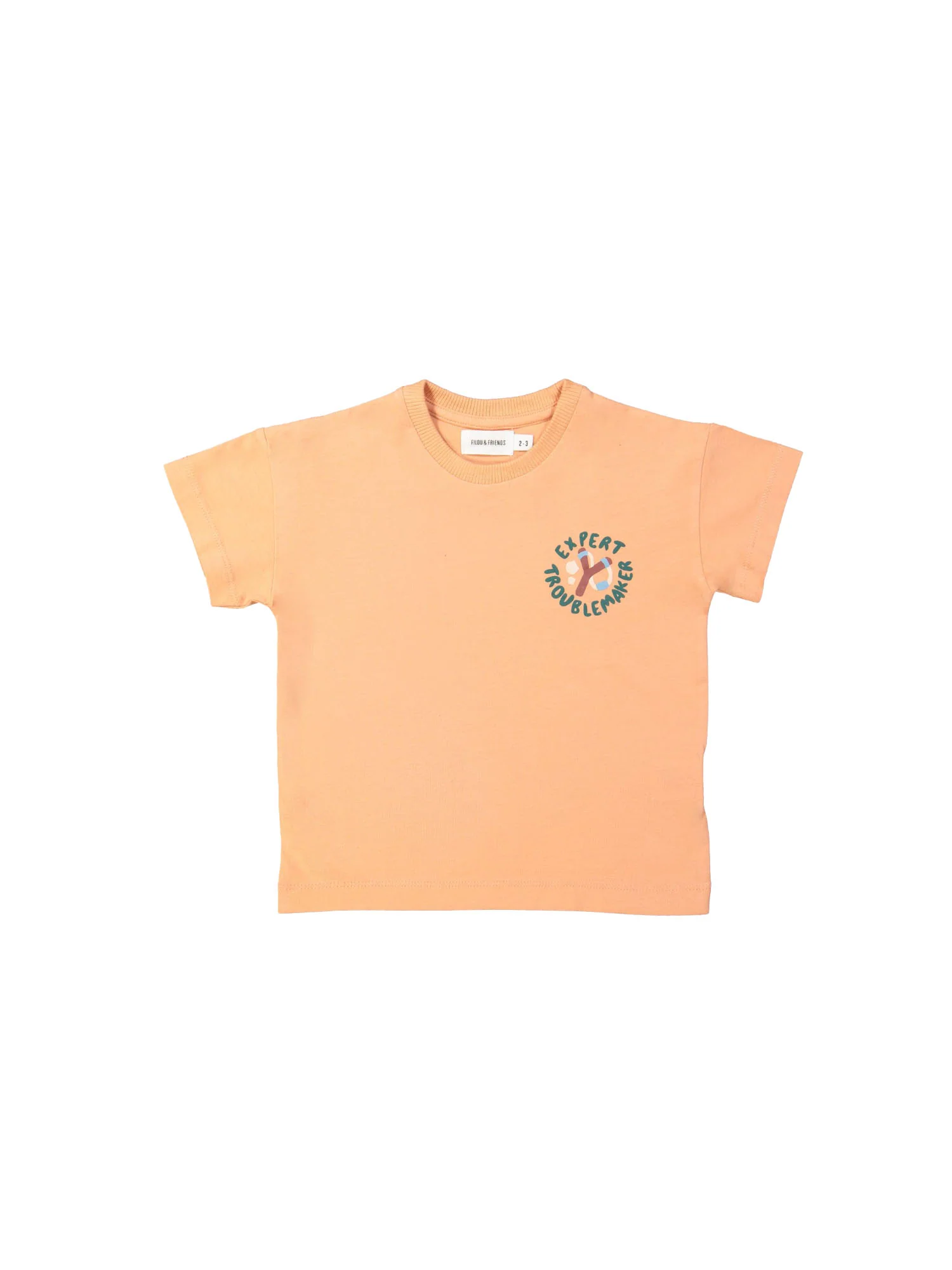 T-shirts korte mouw oranje Filou & Friends
