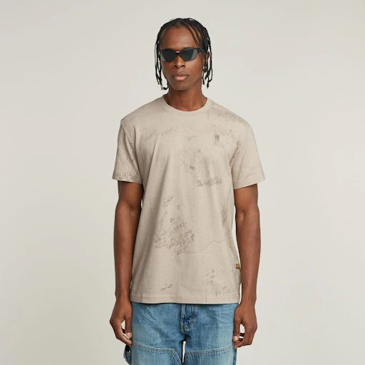 T-shirts korte mouw oranje G-Star Raw