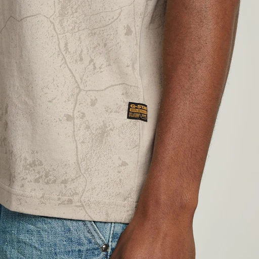 T-shirts korte mouw oranje G-Star Raw - Image 5