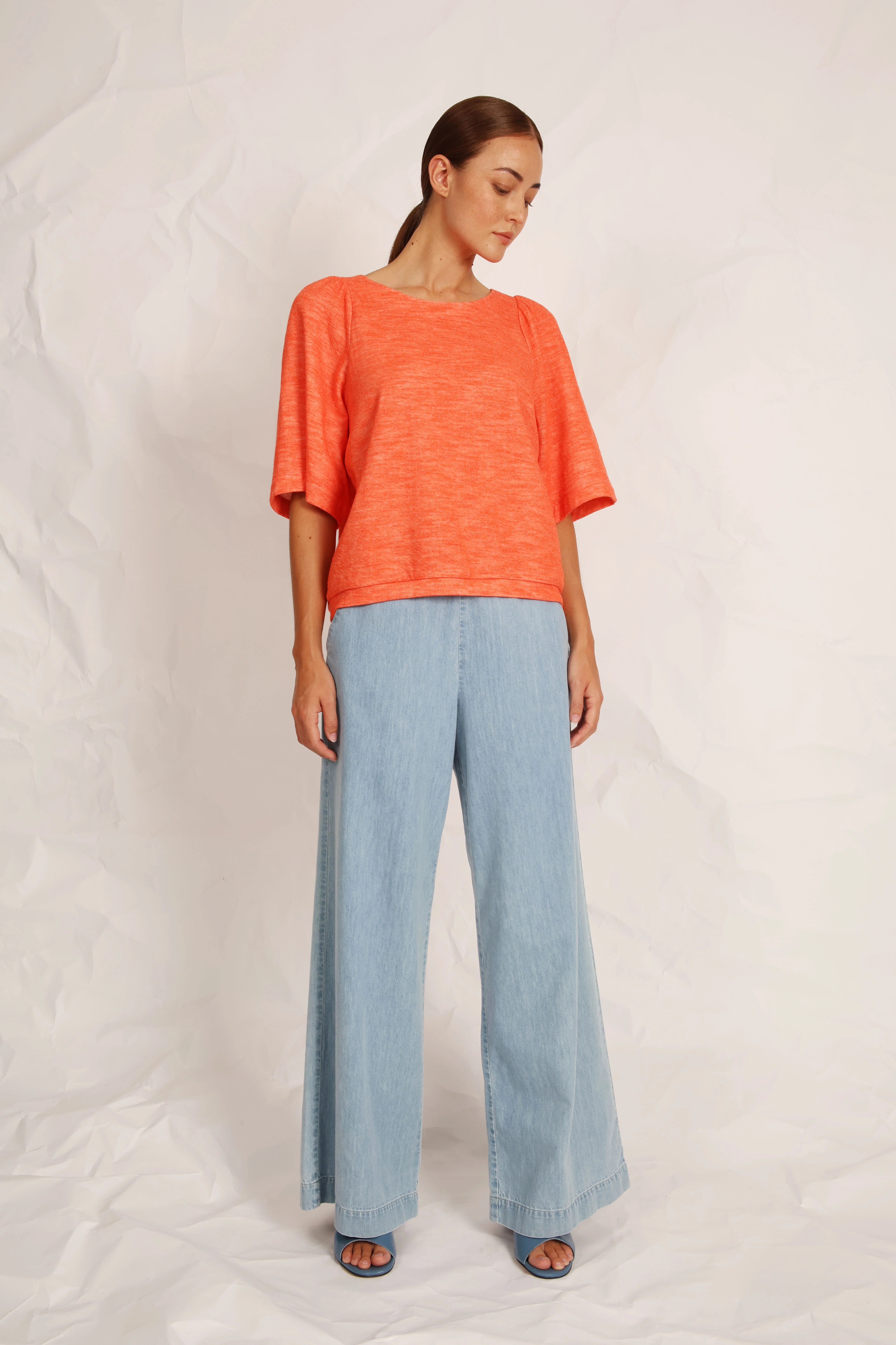 T-shirts korte mouw oranje Hampton Bays