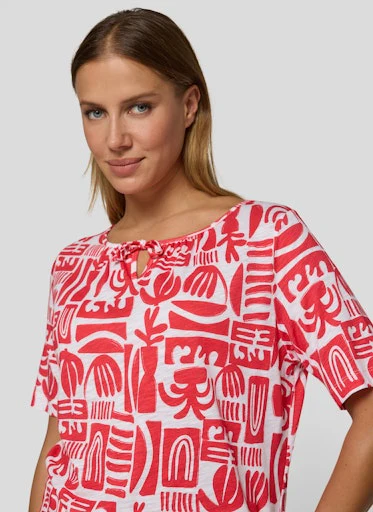 T-shirts korte mouw oranje Rabe - Image 3