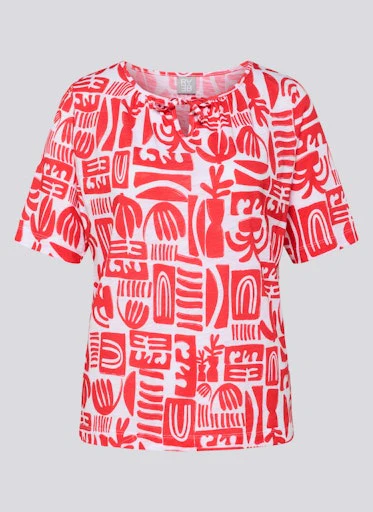 T-shirts korte mouw oranje Rabe - Image 6