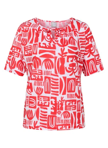 T-shirts korte mouw oranje Rabe - Image 7