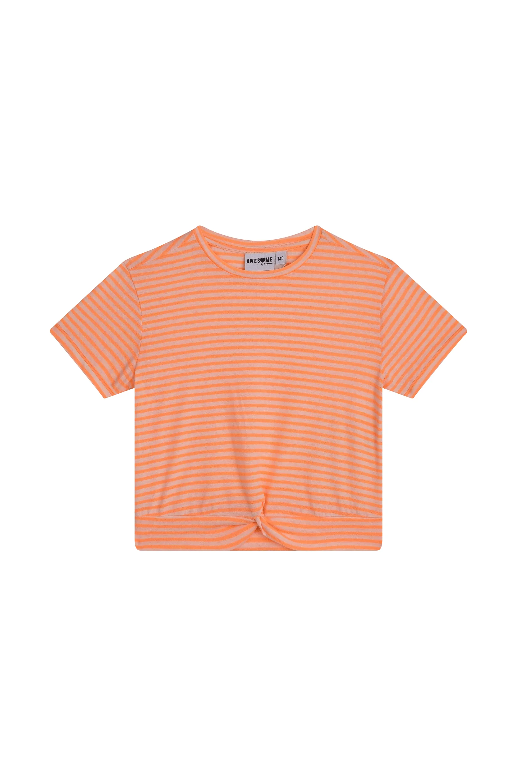 T-shirts korte mouw oranje Someone
