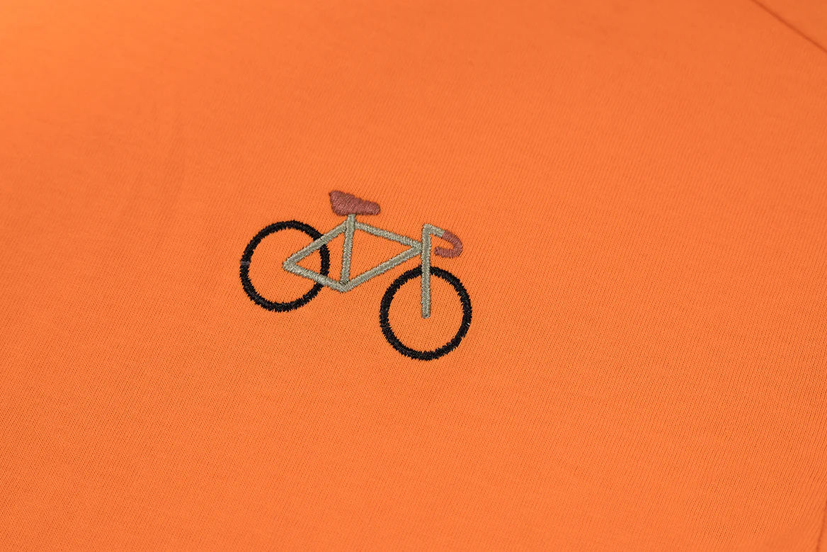 T-shirts korte mouw oranje Someone - Image 2