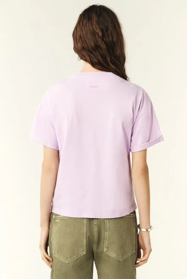 T-shirts korte mouw paars ba&sh - Image 2