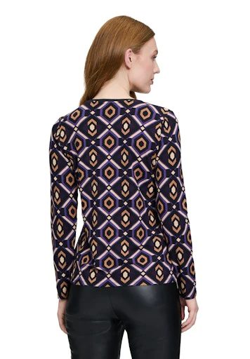 T-shirts lange mouw paars Betty Barclay - Image 4
