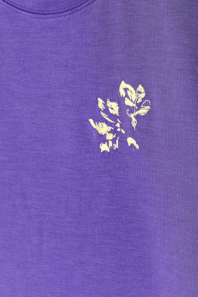 T-shirts korte mouw paars CKS - Image 3