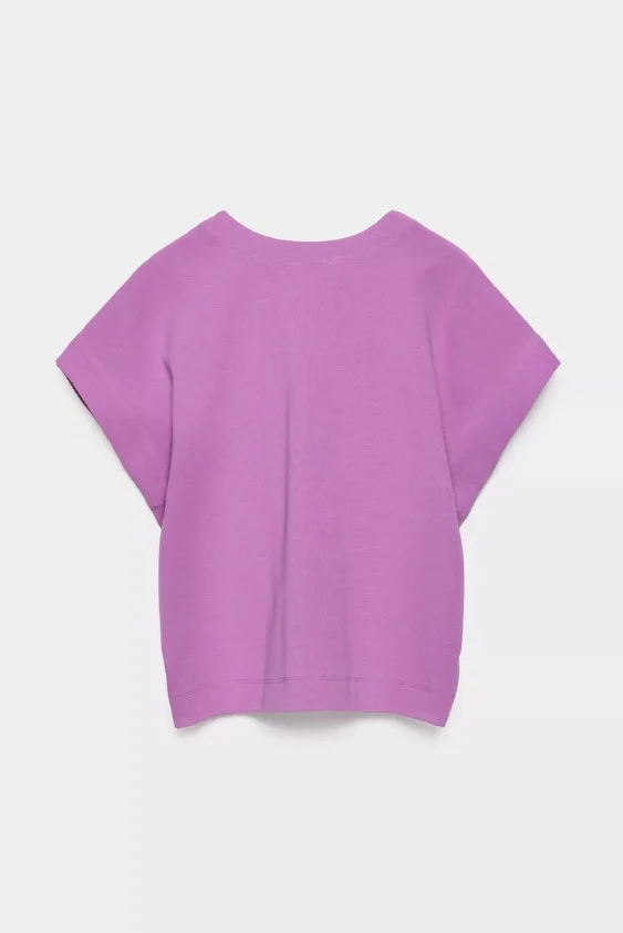 T-shirts korte mouw paars CKS - Image 3