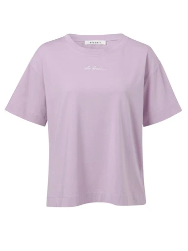 T-shirts korte mouw paars eiszeit