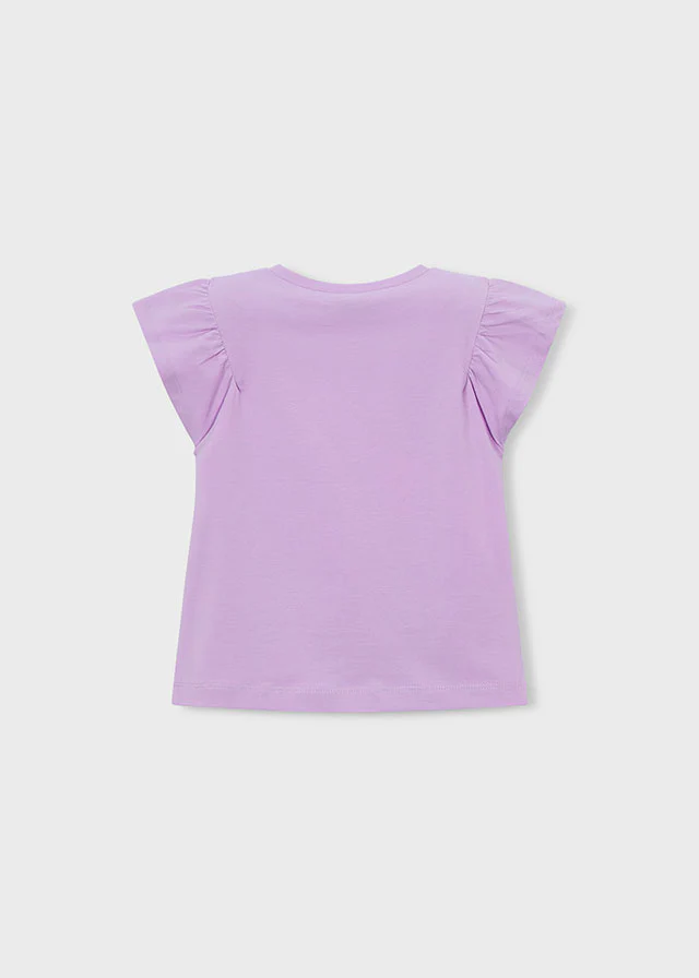 T-shirts korte mouw paars Mayoral - Image 4