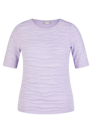 T-shirts korte mouw paars Rabe - Image 10