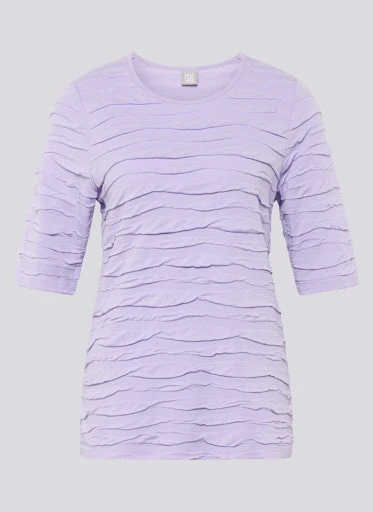 T-shirts korte mouw paars Rabe - Image 6