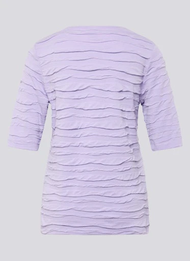 T-shirts korte mouw paars Rabe - Image 8