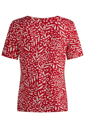 T-shirts korte mouw rood Barbara Lebek - Image 2