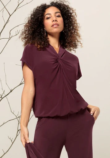 T-shirts korte mouw rood Bianca - Image 4