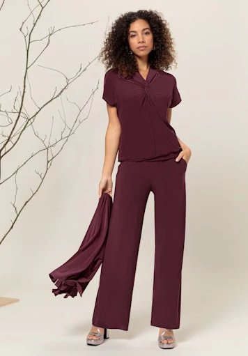 T-shirts korte mouw rood Bianca - Image 6